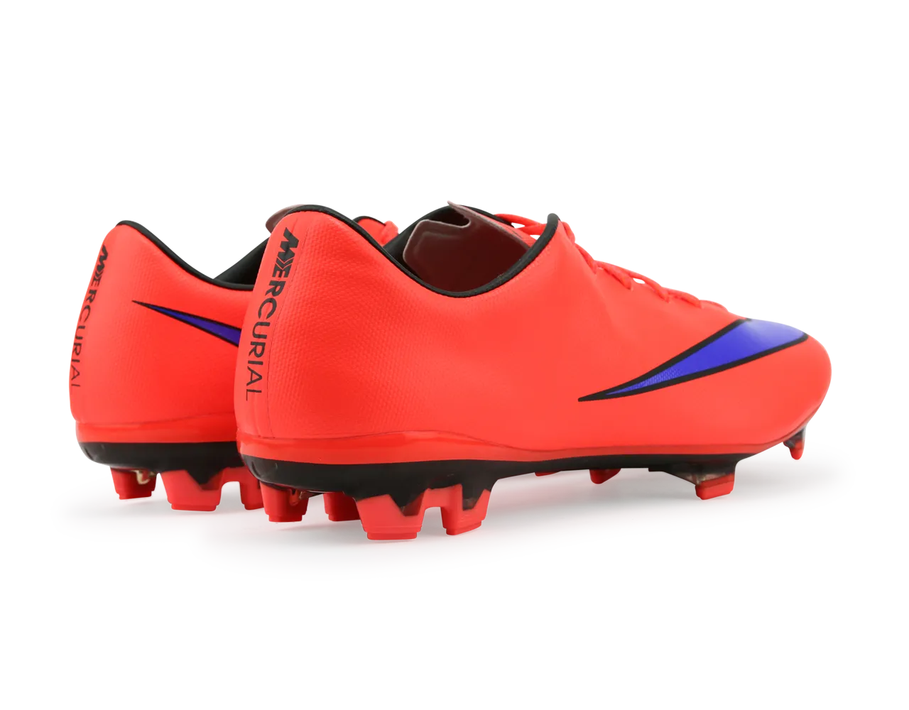 Nike Men's Mercurial Veloce II FG Bright Crimson/Poison Green