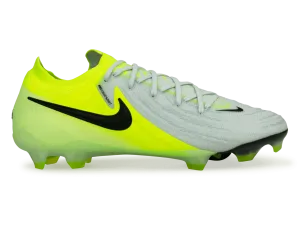 Nike Men's Phantom GX II Elite FG Silver/Black/Volt