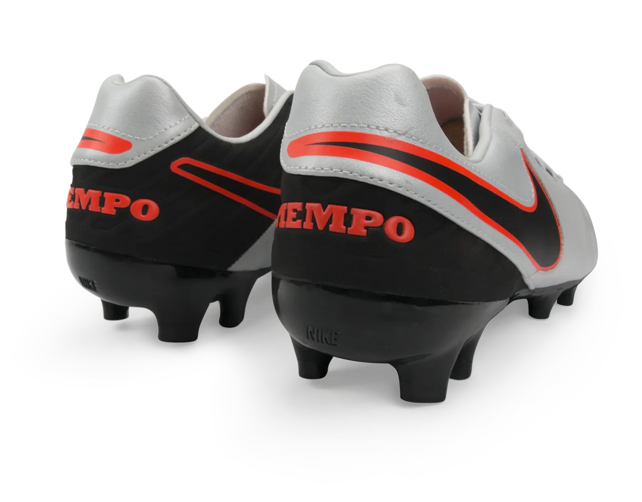 Nike Men's Tiempo Mystic V FG Pure Platinum/Black/Hyper Orange