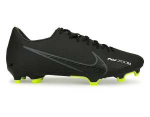 Nike Men's Zoom Mercurial Vapor 15 Academy FG/MG Black/Volt