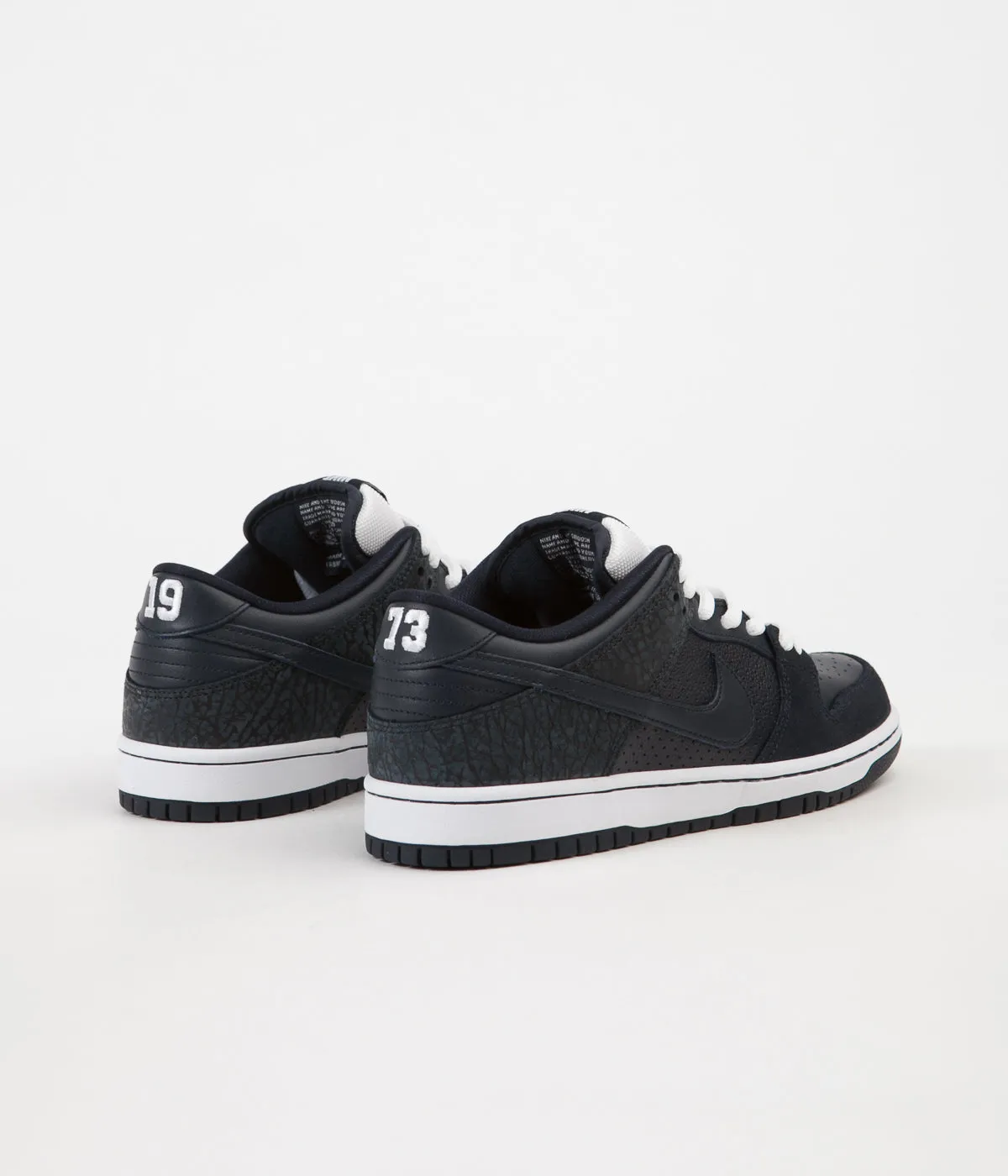 Nike SB Dunk Low TRD Murasaki Shoes - Dark Obsidian / Dark Obsidian - White