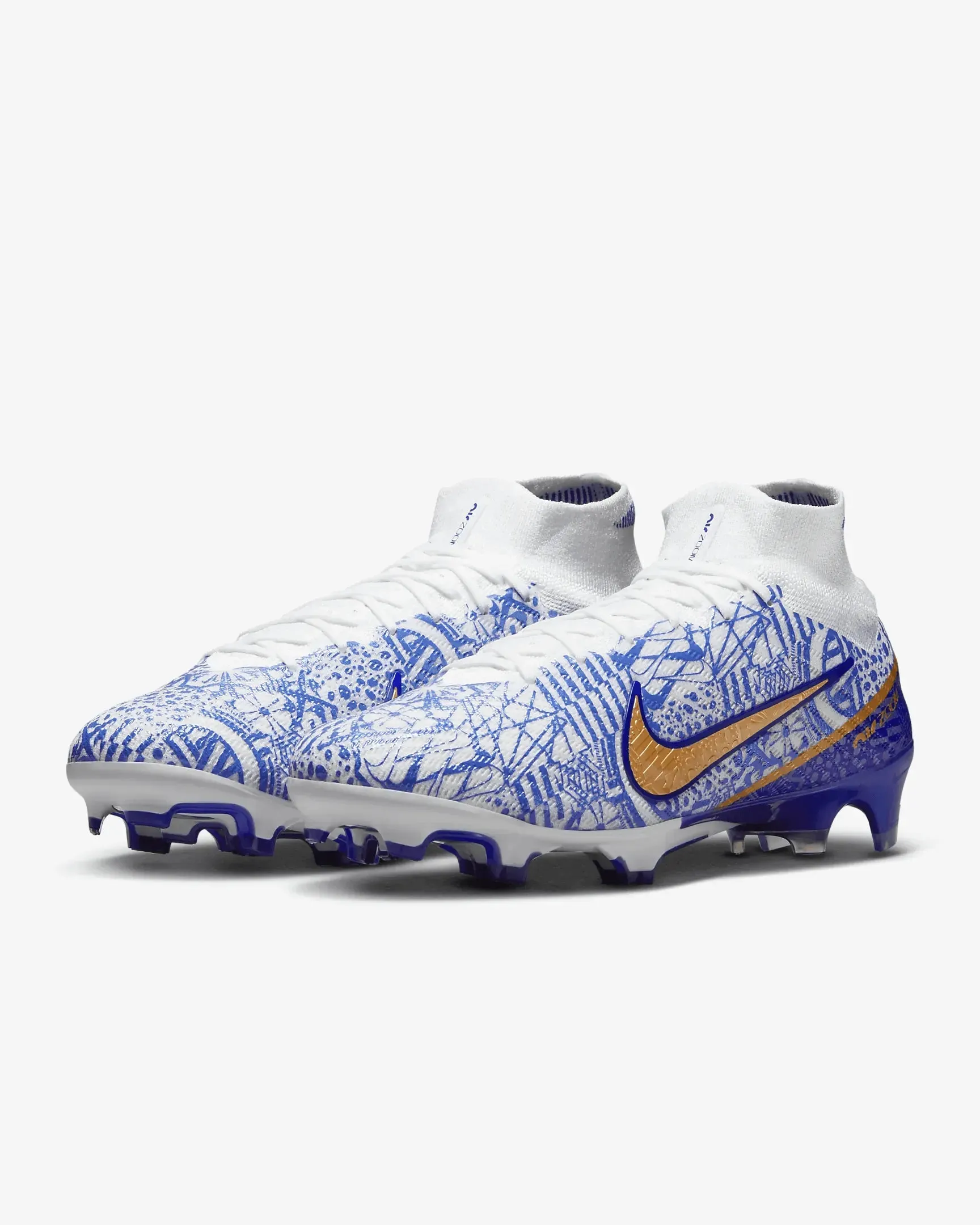 Nike Zoom Superfly 9 Elite CR7 FG - White-Metallic Copper