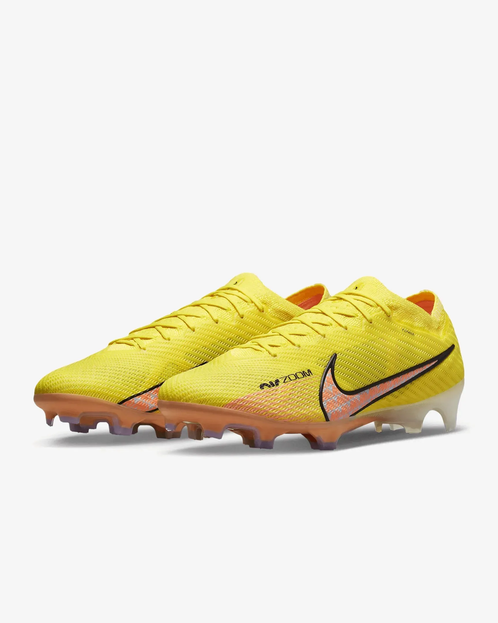 Nike Zoom Vapor 15 Elite FG - Yellow Strike-Sunset Glow
