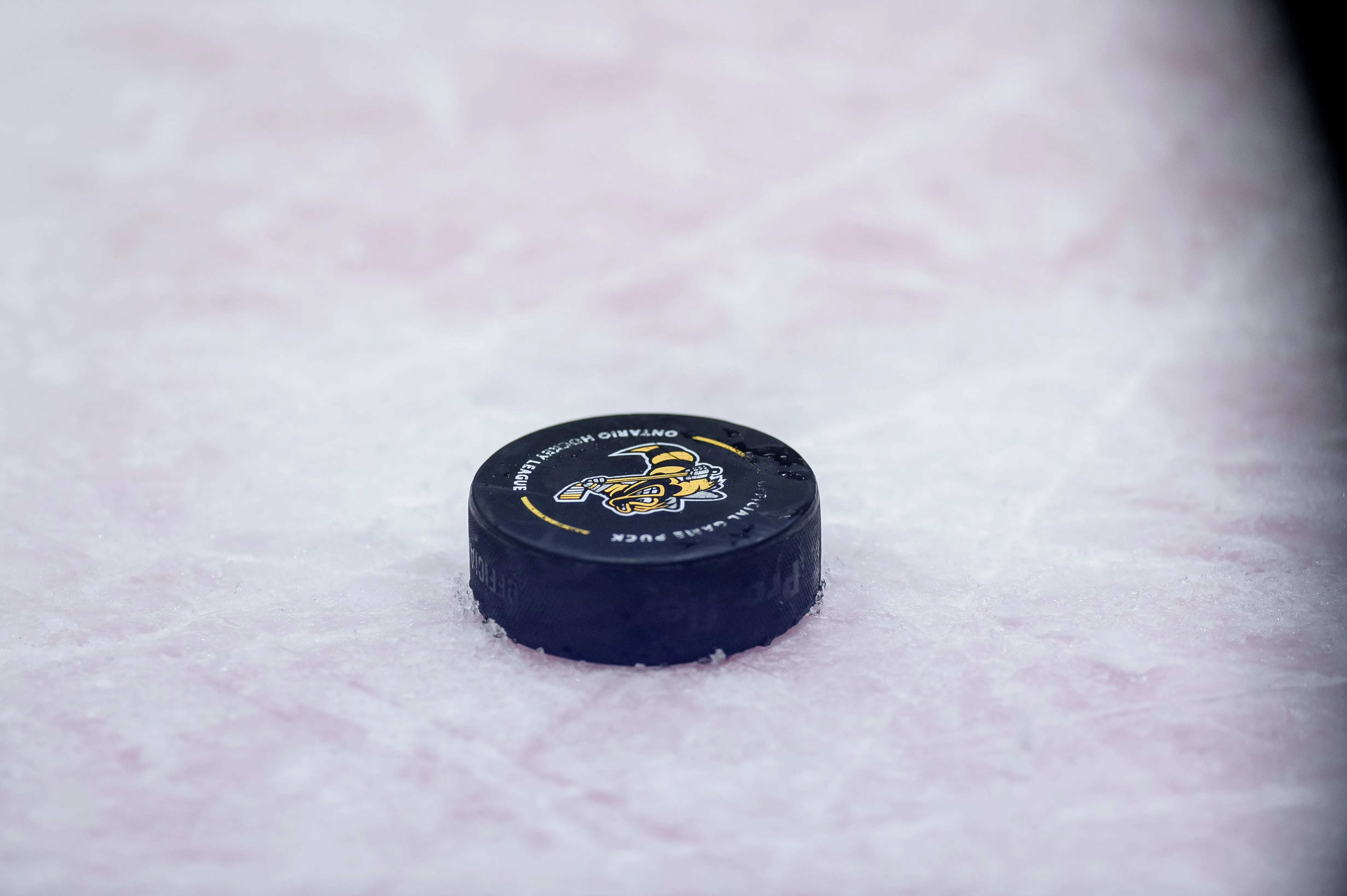 Official Sarnia Sting Game Puck