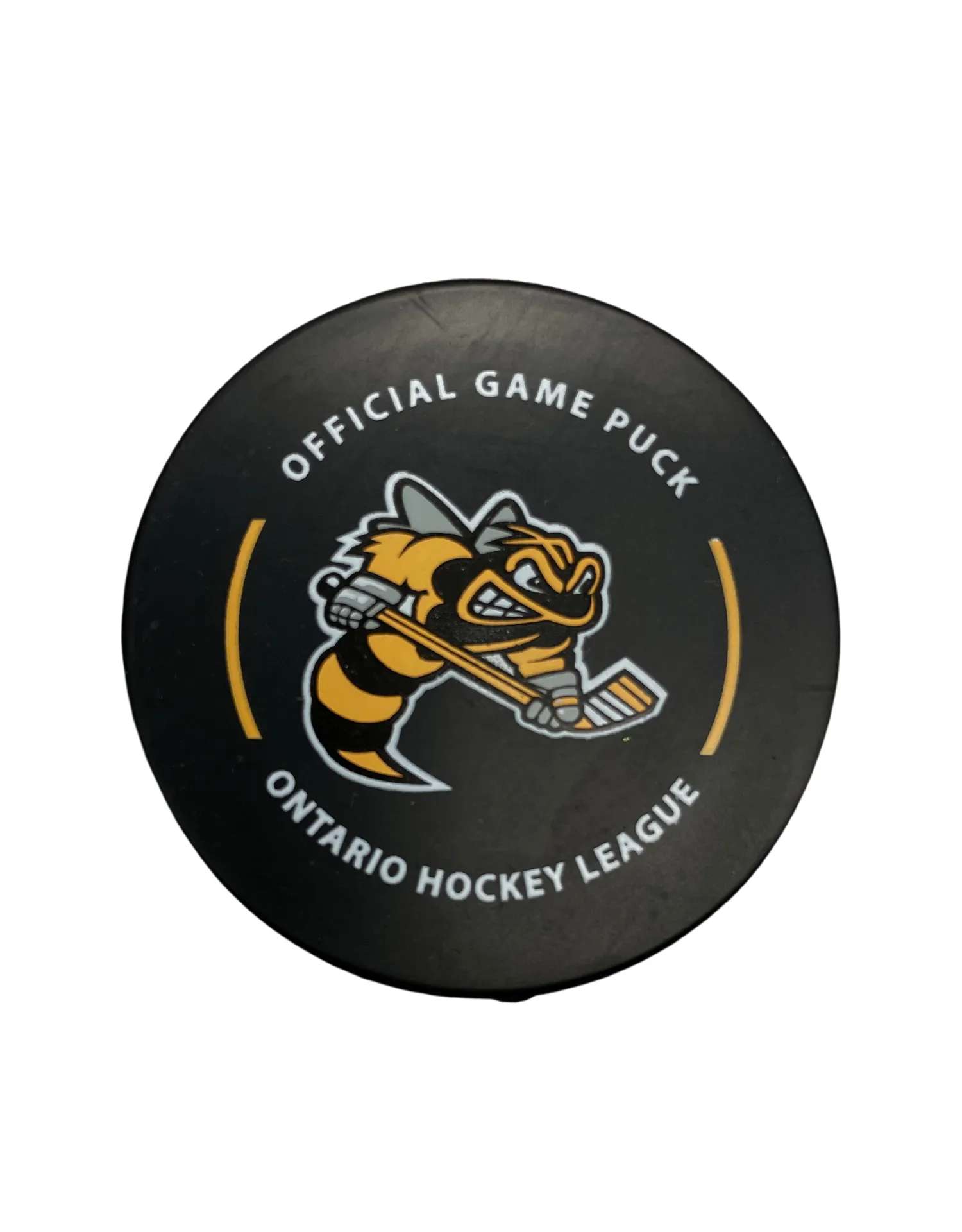 Official Sarnia Sting Game Puck