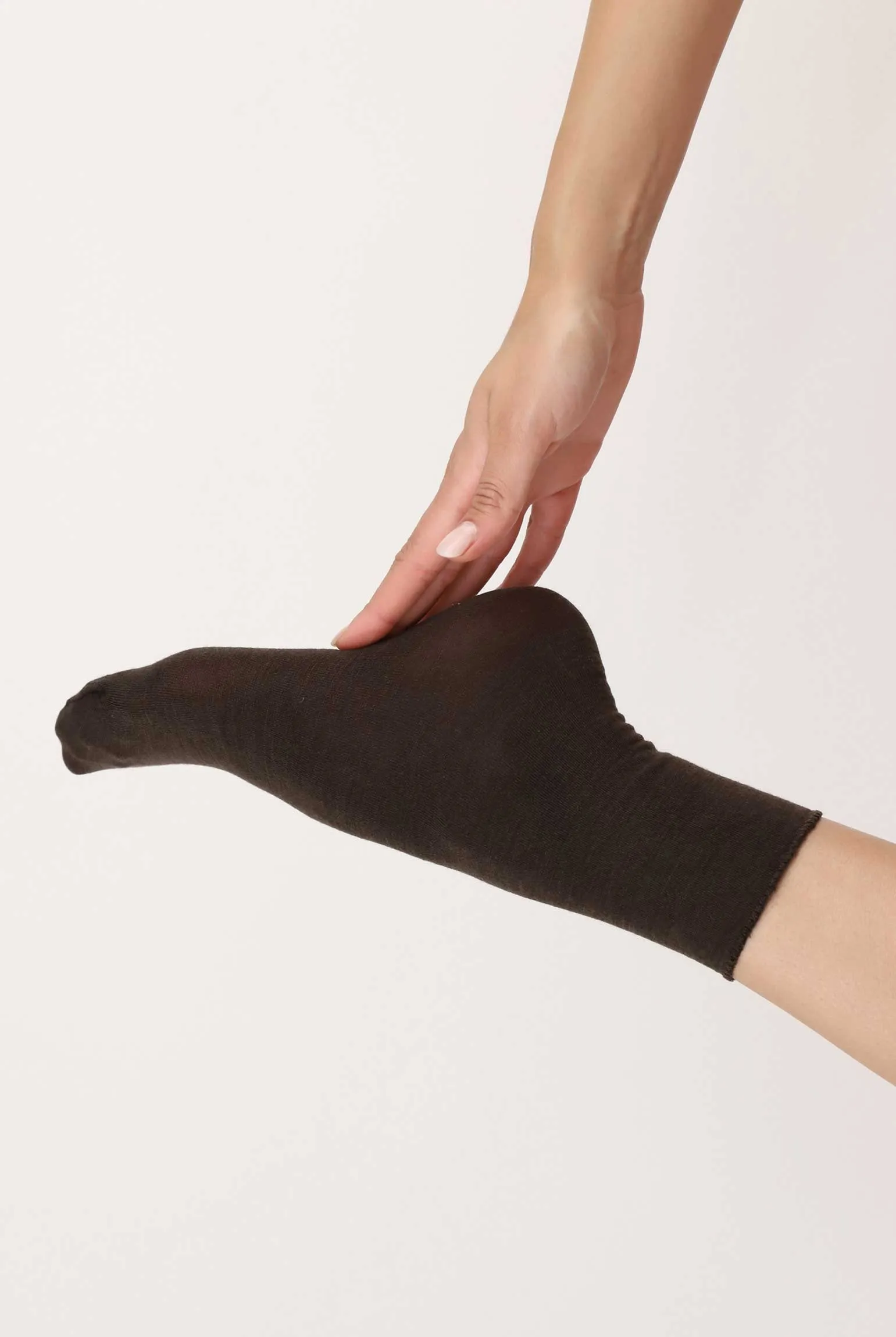 Oroblu Nives Fine Wool Soft Crew Socks