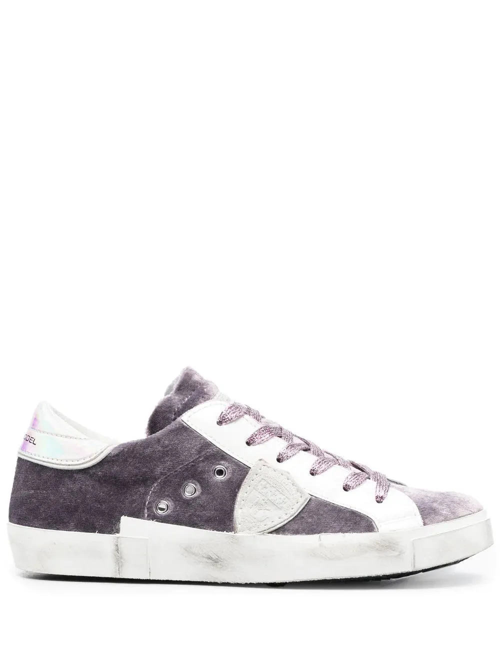 Philippe Model Paris Prsx low-top sneakers Velour Velvet in Violet