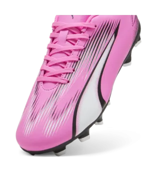 PUMA Junior Ultra Play FG/AG - Poison Pink/White/Black