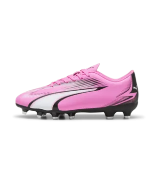 PUMA Junior Ultra Play FG/AG - Poison Pink/White/Black