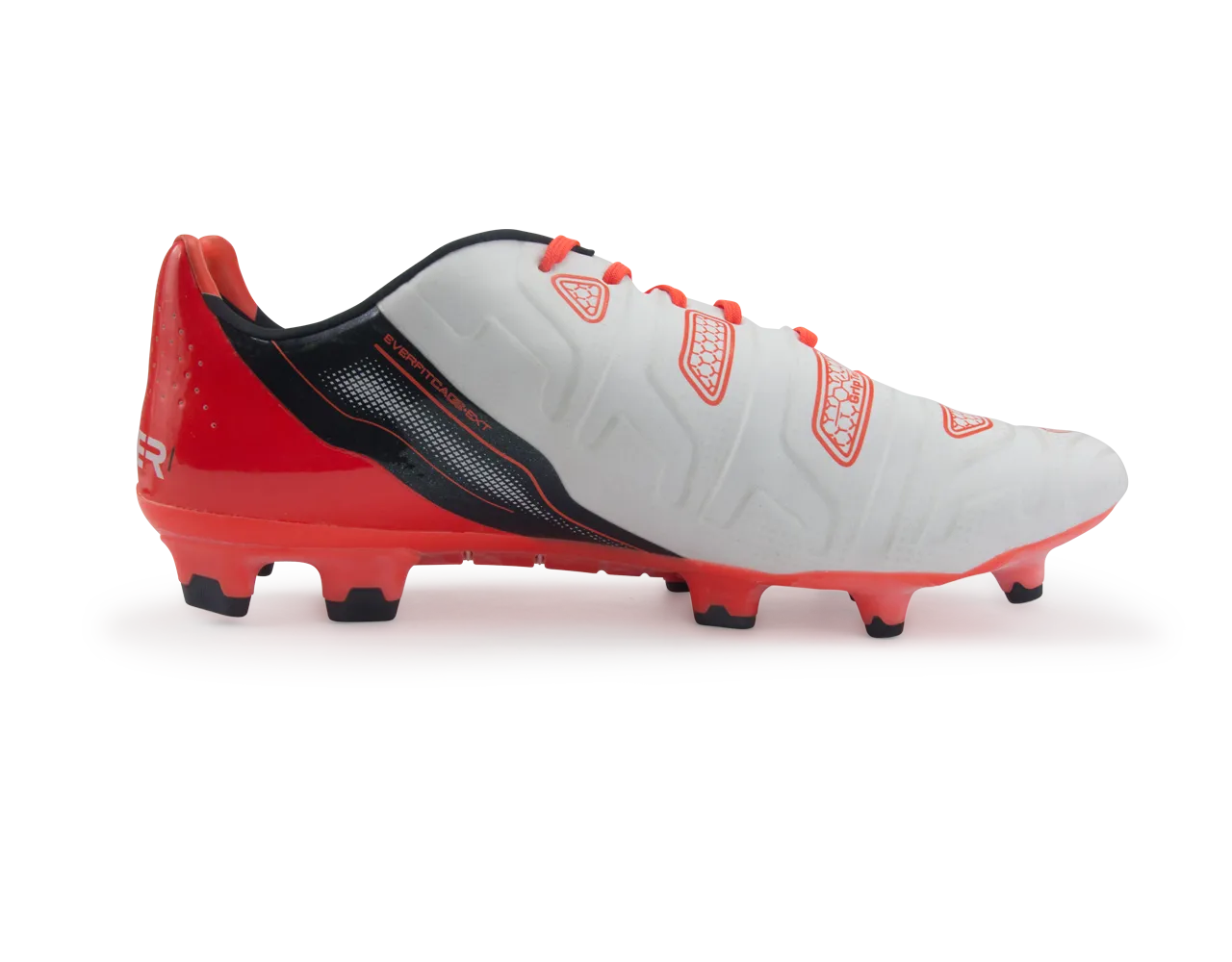 PUMA Men's evoPOWER 1.2 FG White/Total Eclipse/Lava Blast