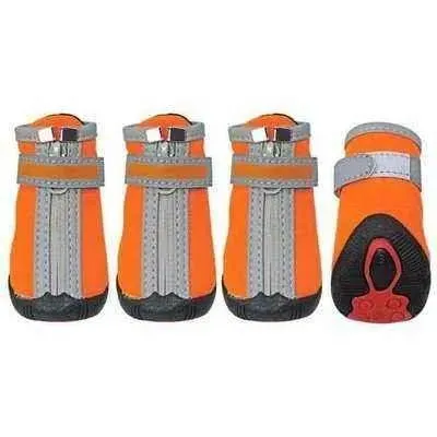 Reflective Winter Dog Boots for Stylish & Safe Pups