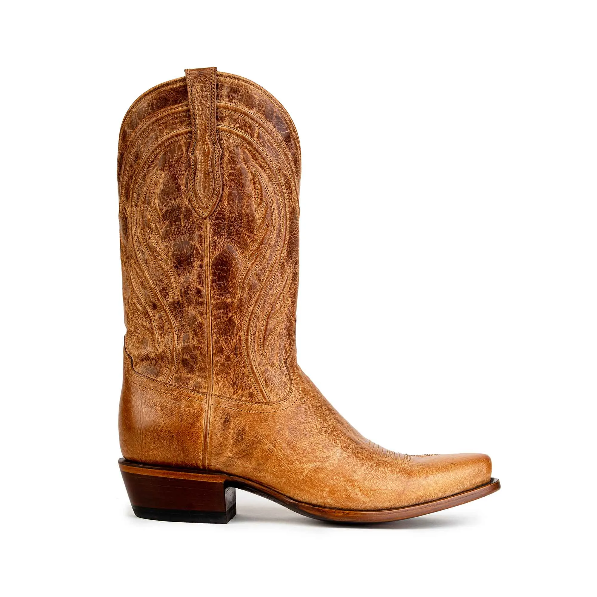Rujo Boots Men's The Tate Peanut Mad Dog Goat Boots
