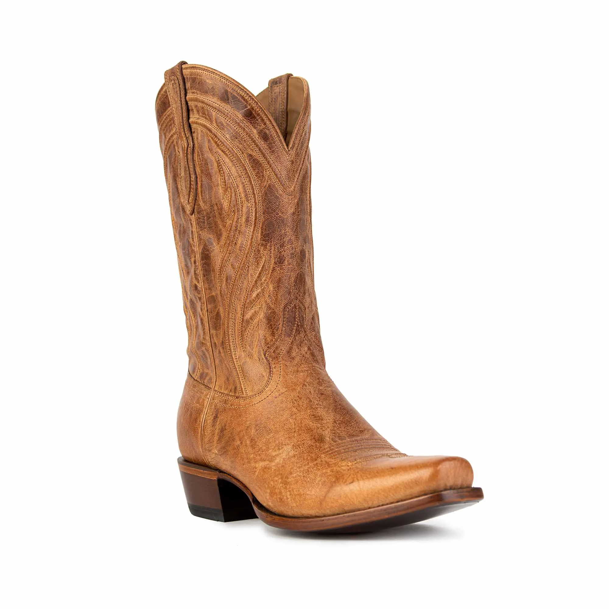 Rujo Boots Men's The Tate Peanut Mad Dog Goat Boots