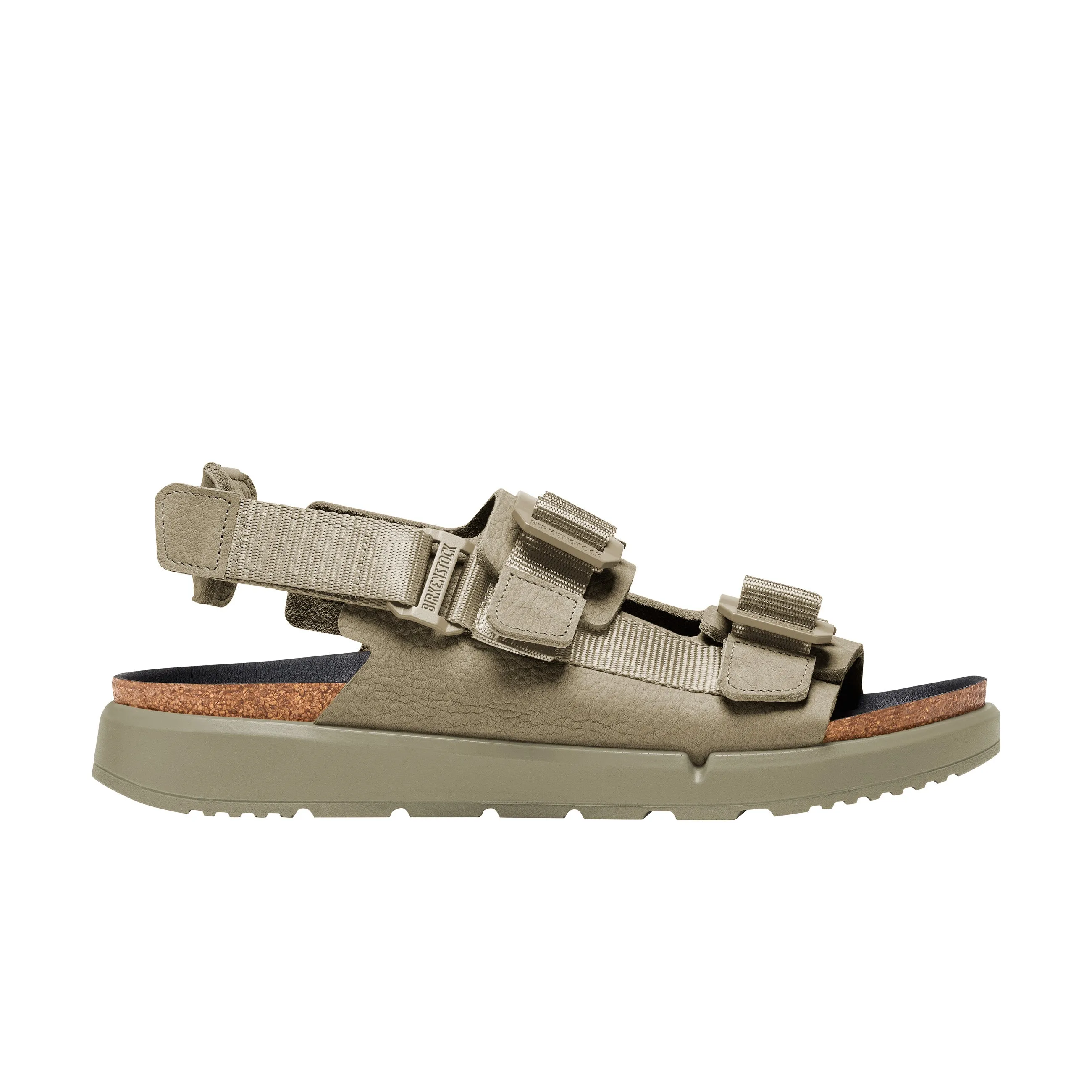 Shinjuku Eucalyptus Nubuck Leather/Textile