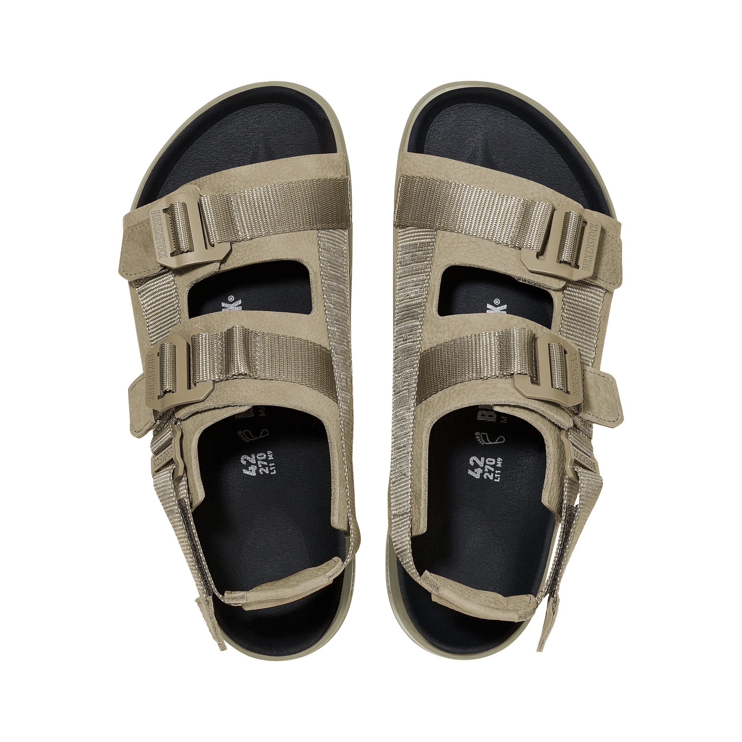 Shinjuku Eucalyptus Nubuck Leather/Textile