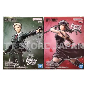Spy x Family Figure Yor Forger Loid Forger Set Vibration Staras Banpresto