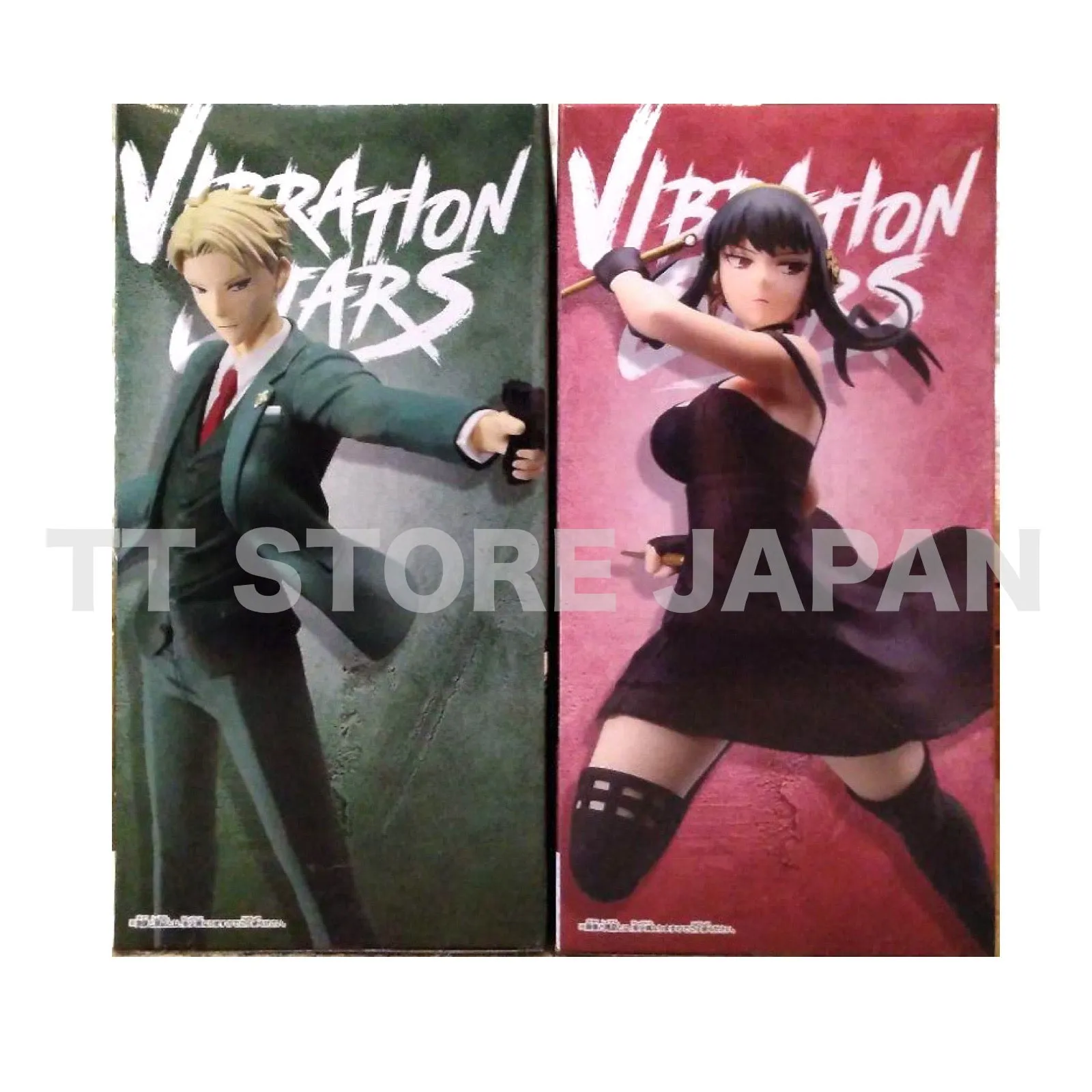 Spy x Family Figure Yor Forger Loid Forger Set Vibration Staras Banpresto