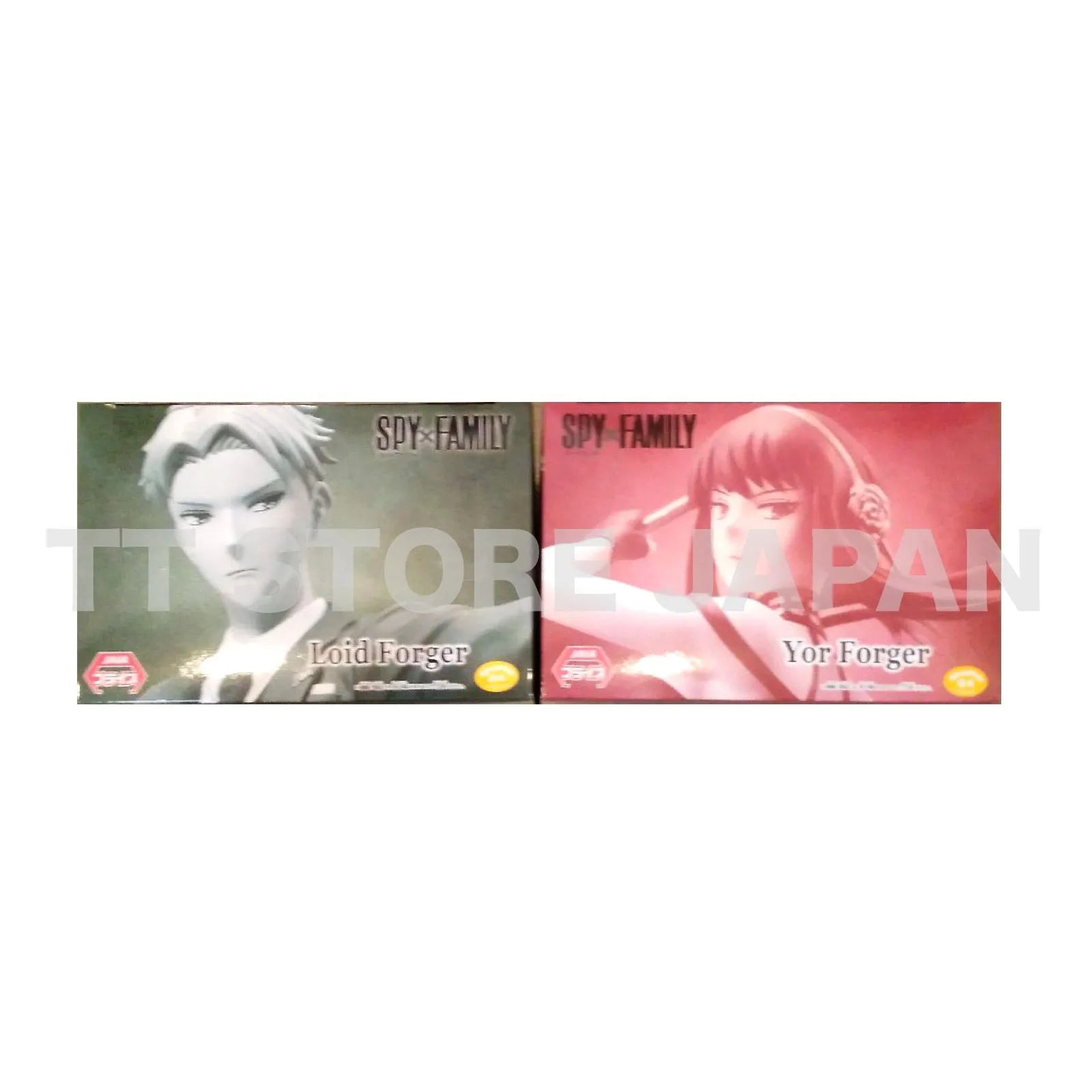 Spy x Family Figure Yor Forger Loid Forger Set Vibration Staras Banpresto