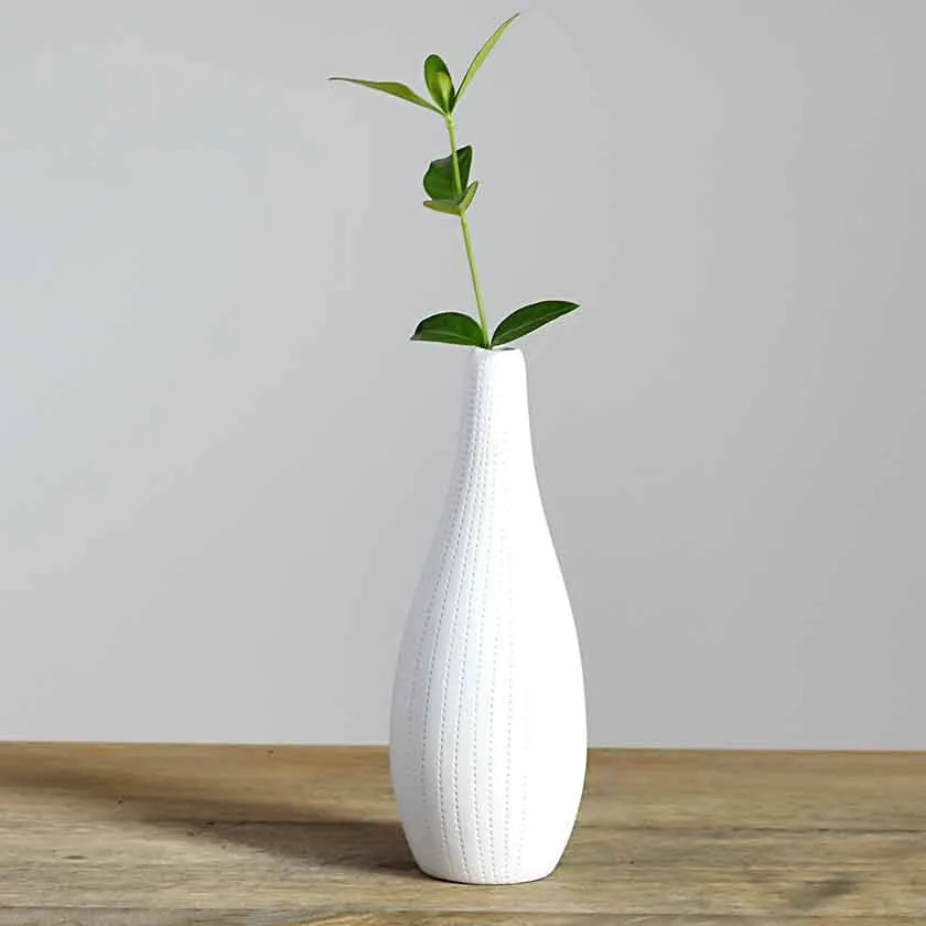 Teardrop Porcelain Bud Vases