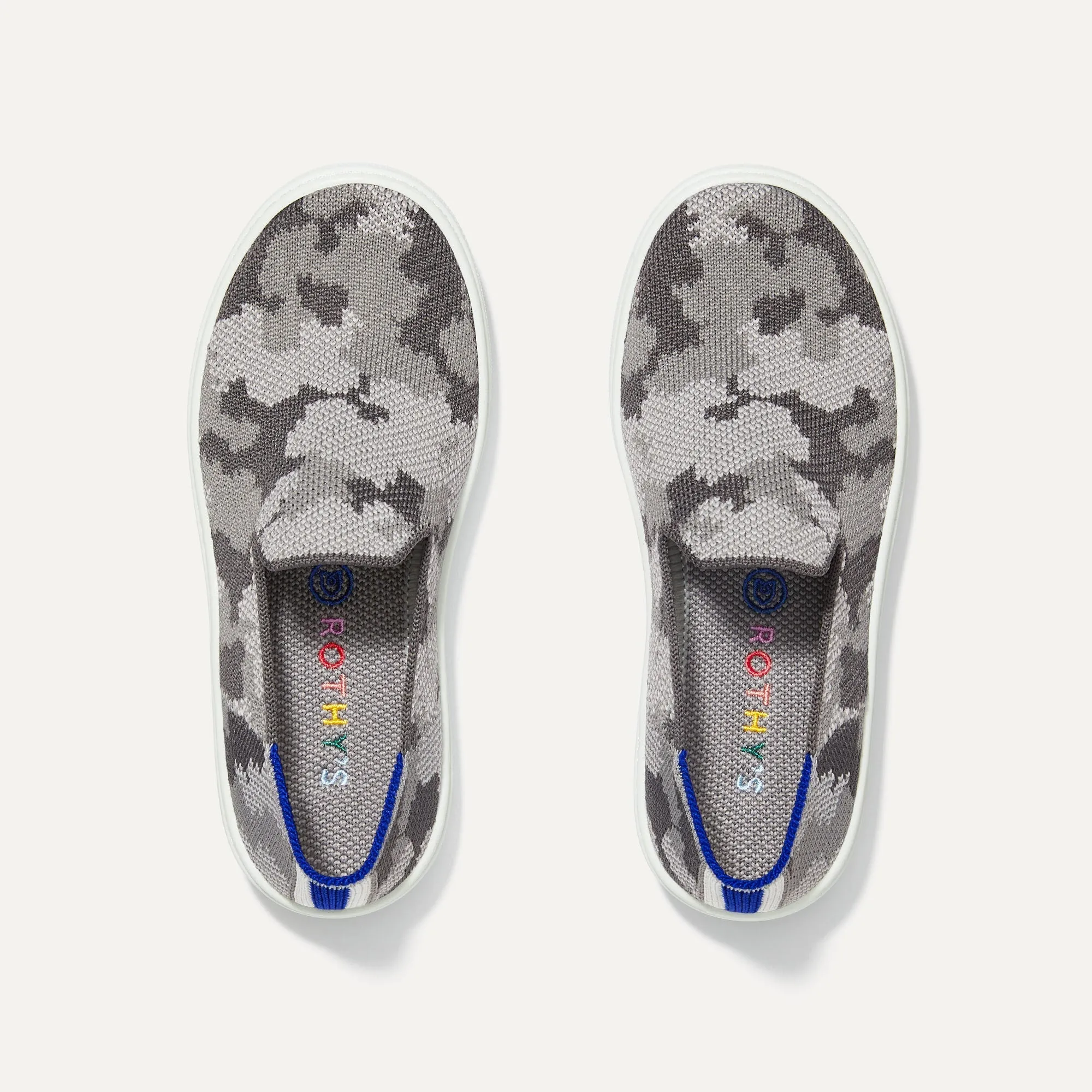 The Kids Sneaker - Grey Camo