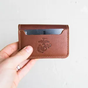 The Officially Licensed  Marine Corps Gates Bifold Money Clip Wallet