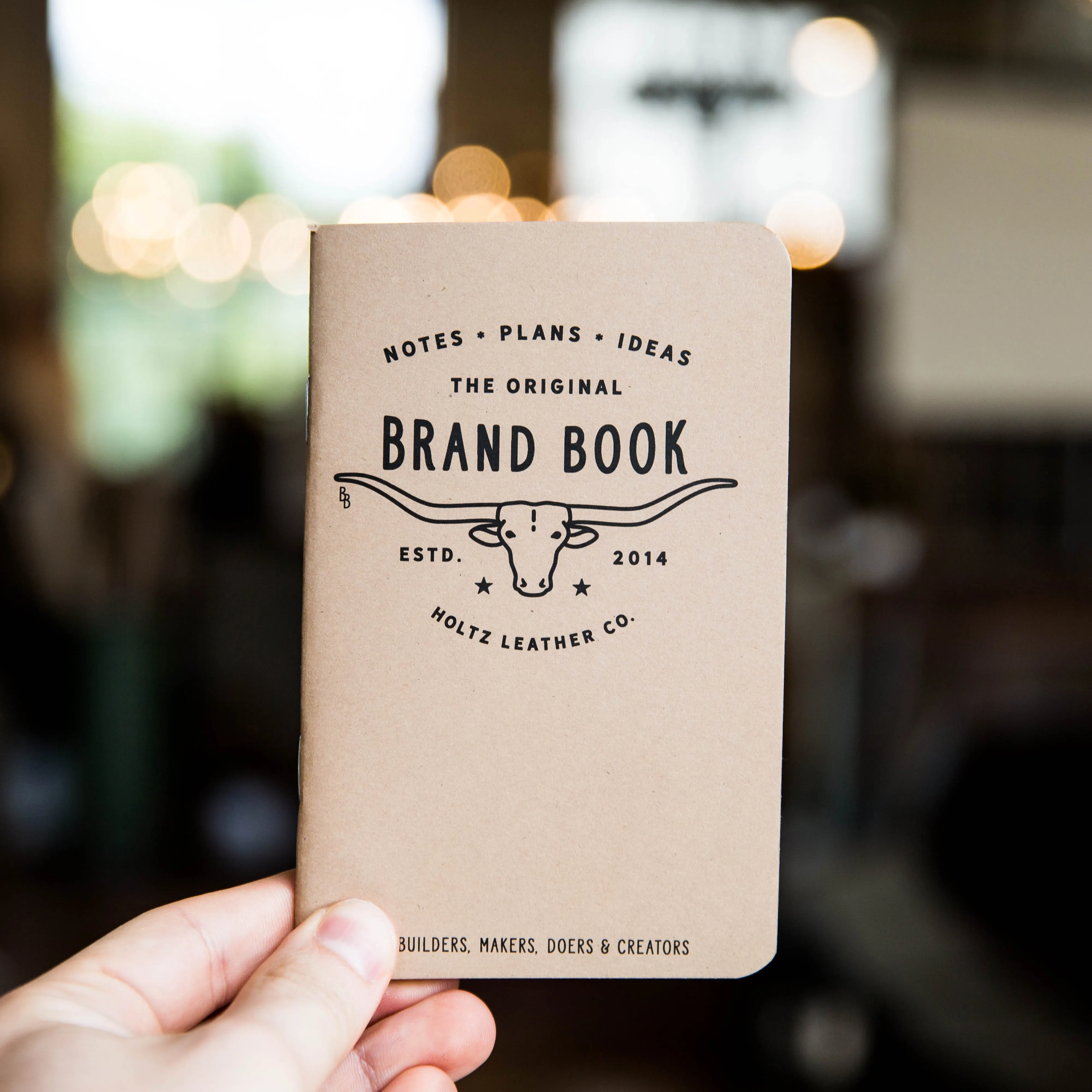 The Officially Licensed Marine Corps Surveyor Fine Leather Pocket Journal Cover for Field Notes