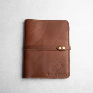 The Officially Licensed Marine Corps Vanderbilt 2.0 Fine Leather Portfolio Padfolio