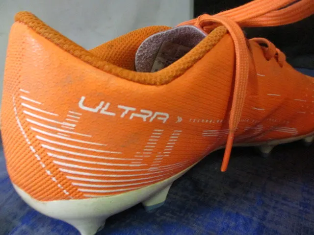 Used Puma Ultra Orange Soccer Cleats Size 4