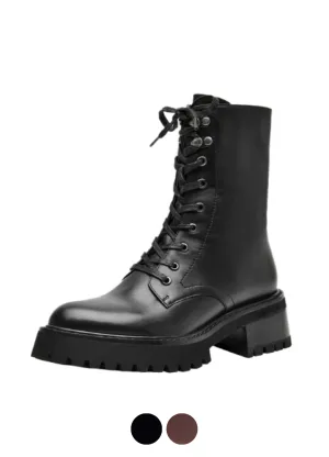 USS Shoes Beyota Women's Boots With Zipper And Laces