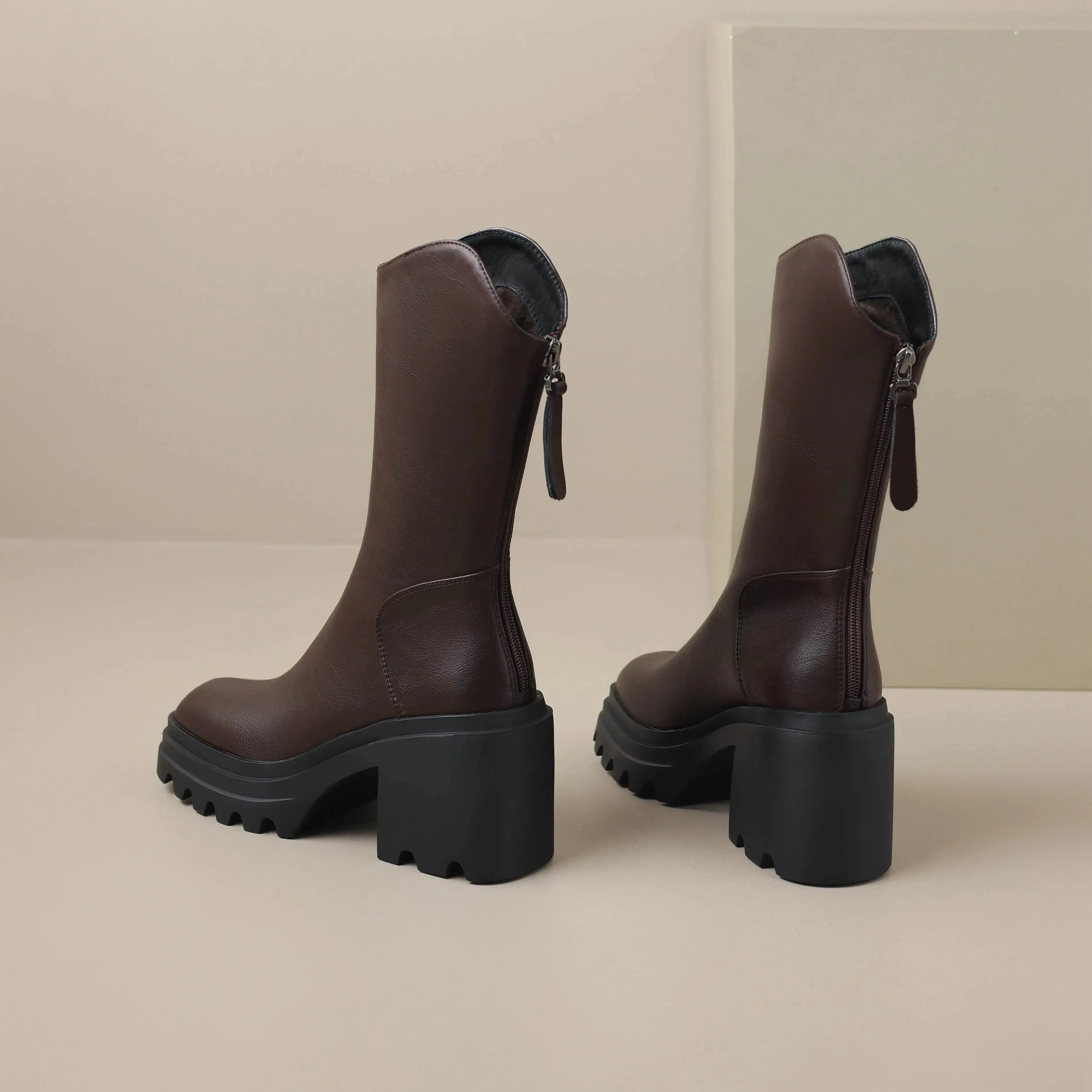USS Shoes Bruna Women's Mid Calf Boots