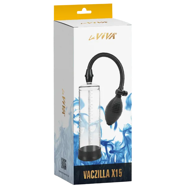 Vaczilla X15 Original Bulb Design Penis Pump