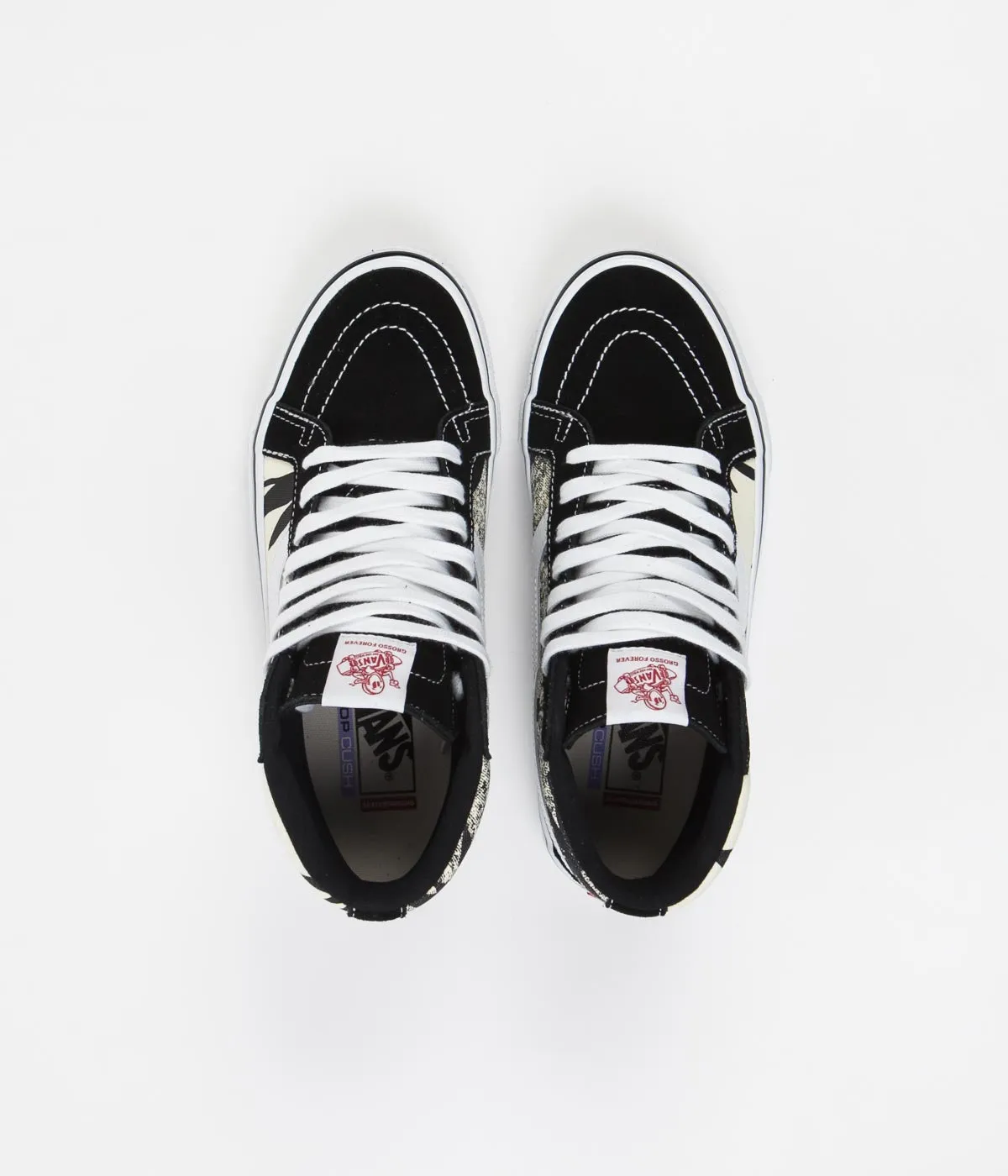 Vans Sk8-Hi Reissue Shoes - (Grosso) '84 Black / Palms