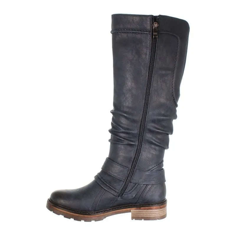 Women's Fiona-3 Tall Boot Navy