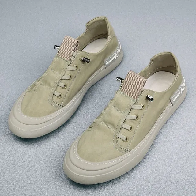 xiangtuibao   New Casual Shoes Men's Breathable Four Seasons Fashion Board Shoes Men's Sports Shoes Ice Silk Cloth Men's Shoes