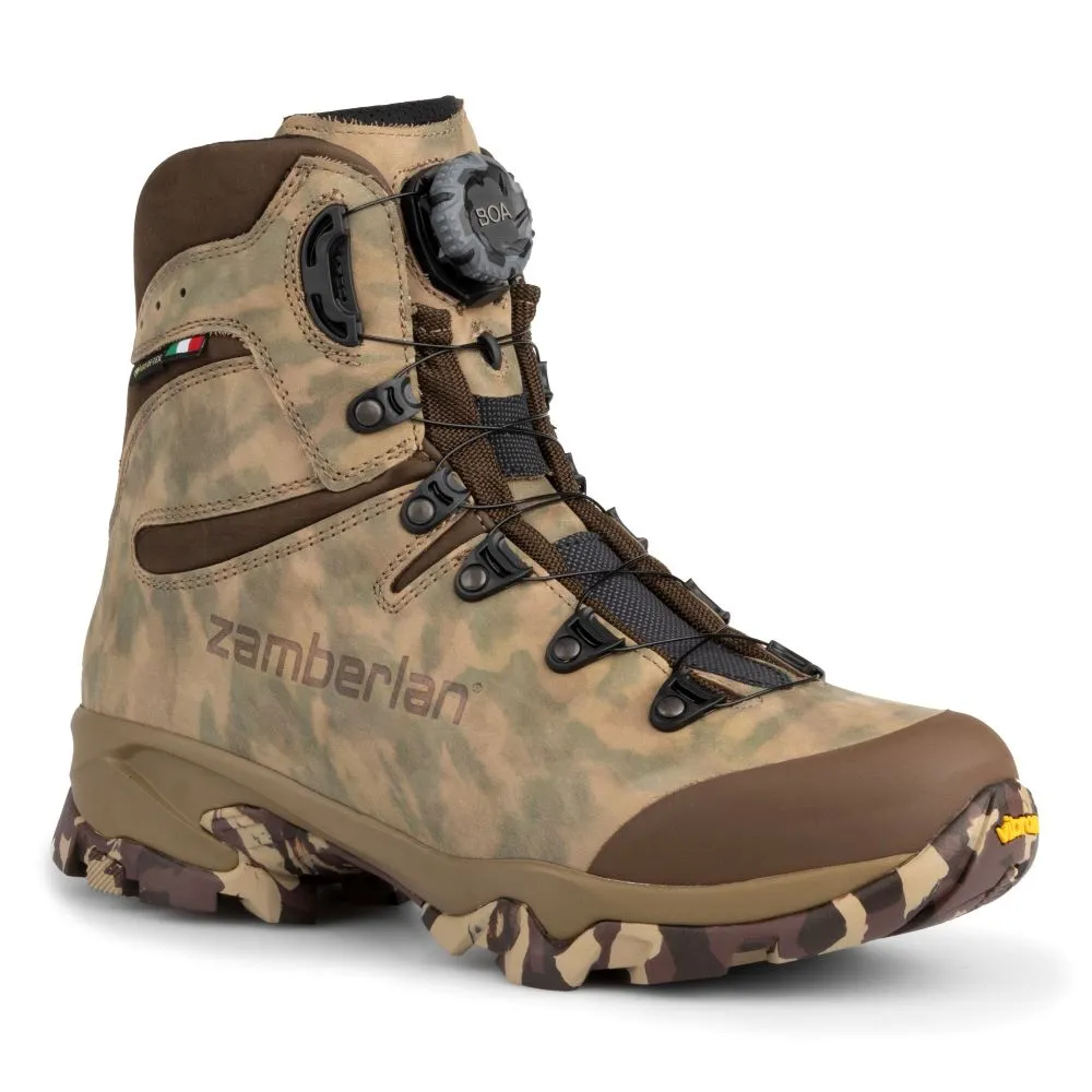 'Zamberlan' Men's Lynx Mid GTX® RR WP BOA Hunting Boot - Camouflage